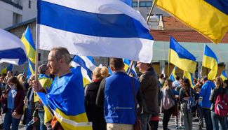 An anti-war rally in Limassol. March 7, 2022