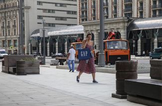 Тверская улица после реконструкции. Москва, 23 июля 2016 года