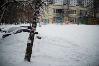 The former League of Schools building in Yasenevo