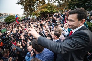 Акция протеста на Трубной площади в поддержку независимых кандидатов в Мосгордуму. 15 июля 2019 года