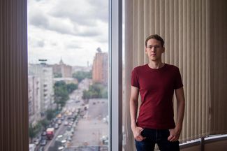 Artem Kukharenko at the N-Tech.Lab office. Moscow, July 5, 2016