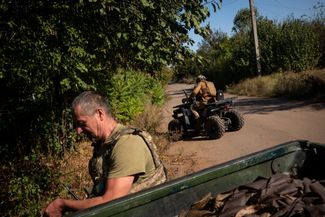 Позиции 24-й бригады ВСУ под Торецком