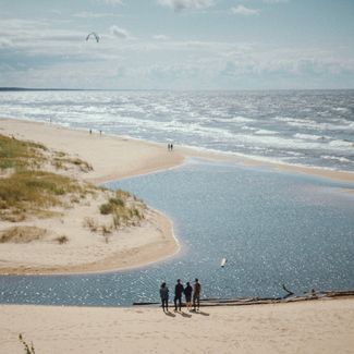  Вид с Белой дюны на море