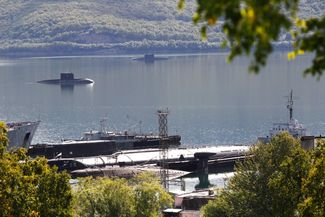 Submarines based in Vilyuchinsk, September 17, 2011