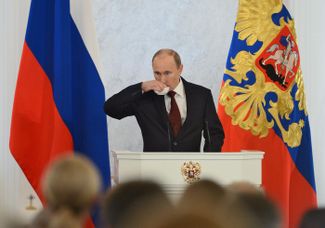 Ежегодное послание Владимира Путина Федеральному собранию. 12 декабря 2012 года