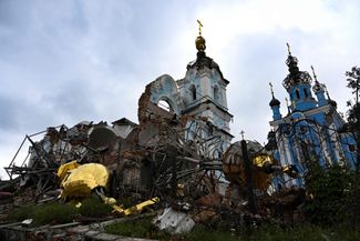 Церкви, разрушенные в результате обстрелов