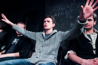 Ilya Yashin talks about his 15 days in prison at the Theater.doc theater in Moscow